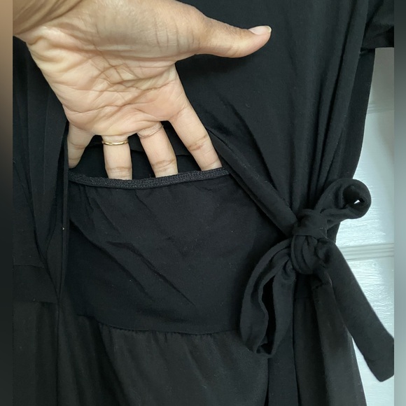 Boob Design Maternity Nursing Dress Black Size Small - Picture 4 of 8